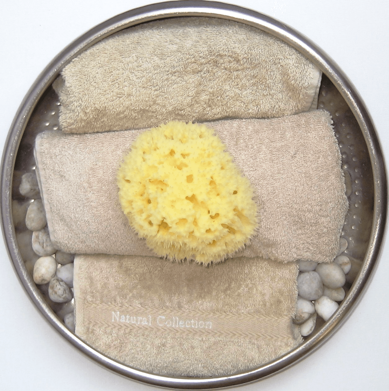 Baby Sponges-Honeycomb-Bleached