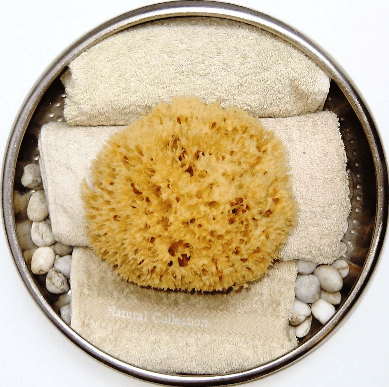 Honeycomb Sponges-Unbleached